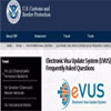 EVUS挂号系统已启用，，，，，预计未来会收费