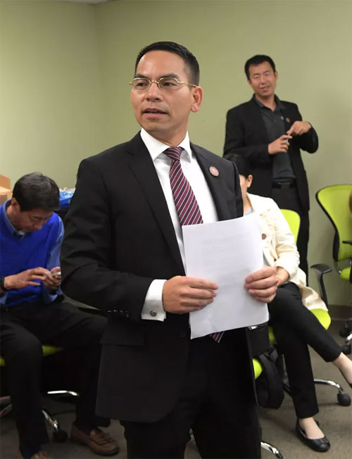 美成达首创人邱少怀先生中选南加州高校校友同盟副会长